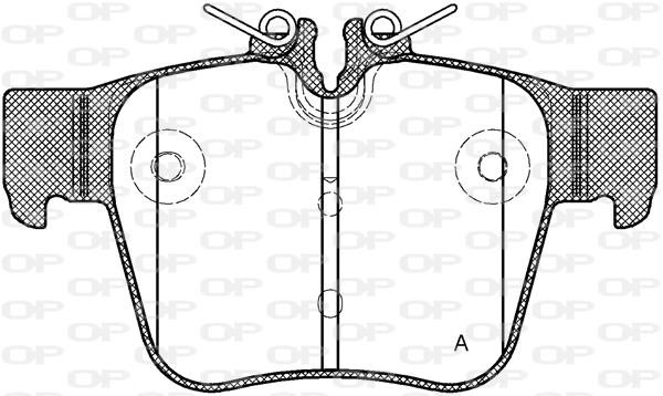 Open parts BPA1697.00 Klocki hamulcowe, zestaw BPA169700: Dobra cena w Polsce na 2407.PL - Kup Teraz!