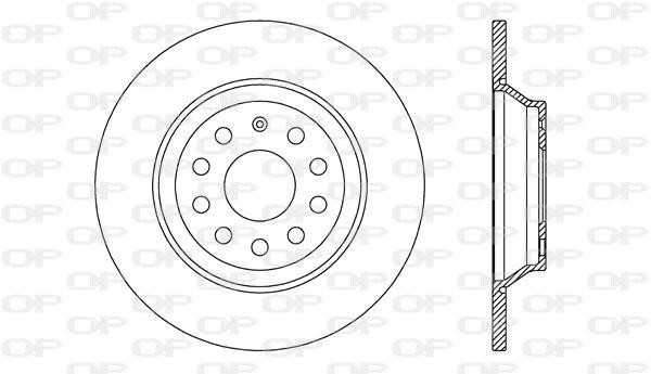 Open parts BDA272110 Brake disc BDA272110: Buy near me at 2407.PL in Poland at an Affordable price!