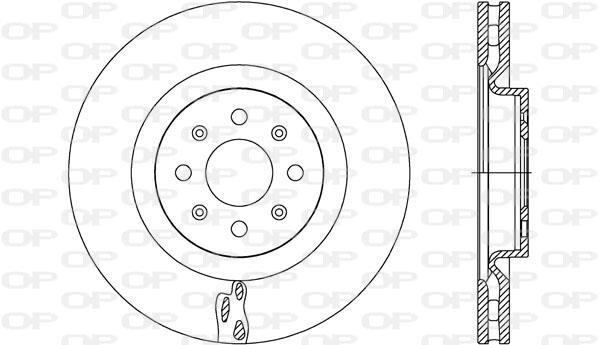 Open parts BDR277220 Brake disc BDR277220: Buy near me in Poland at 2407.PL - Good price!