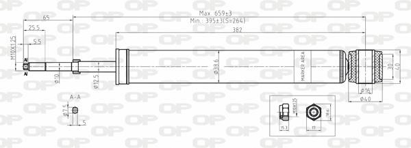Open parts SAB8086.32 Amortyzator gazowo-olejowy tylny SAB808632: Dobra cena w Polsce na 2407.PL - Kup Teraz!