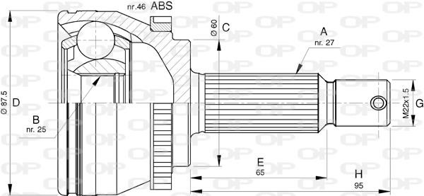 Open parts CVJ5786.10 Wspólny zestaw CVJ578610: Dobra cena w Polsce na 2407.PL - Kup Teraz!