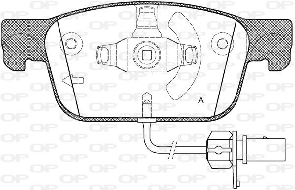 Open parts BPA1692.01 Brake Pad Set, disc brake BPA169201: Buy near me in Poland at 2407.PL - Good price!