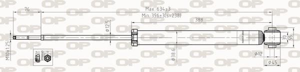 Open parts SAB8295.32 Amortyzator gazowo-olejowy tylny SAB829532: Dobra cena w Polsce na 2407.PL - Kup Teraz!