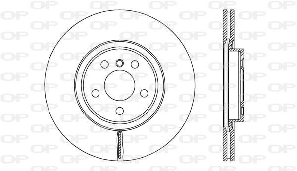 Open parts BDR275020 Brake disc BDR275020: Buy near me in Poland at 2407.PL - Good price!