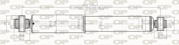 Open parts SAB8262.32 Amortyzator gazowo-olejowy tylny SAB826232: Dobra cena w Polsce na 2407.PL - Kup Teraz!