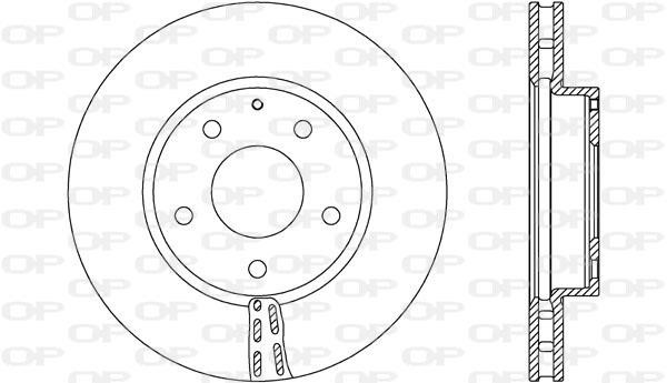 Open parts BDA273020 Brake disc BDA273020: Buy near me in Poland at 2407.PL - Good price!
