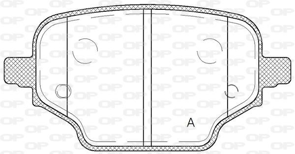 Open parts BPA1837.00 Тормозные колодки дисковые, комплект BPA183700: Купить в Польше - Отличная цена на 2407.PL!