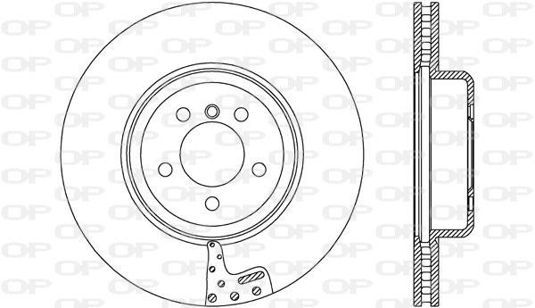 Open parts BDR276720 Brake disc BDR276720: Buy near me in Poland at 2407.PL - Good price!
