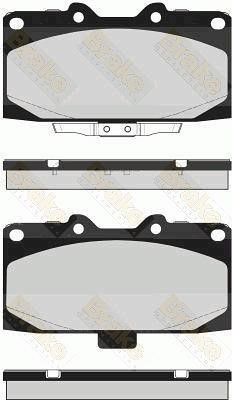 Brake engineering PA1694 Klocki hamulcowe, zestaw PA1694: Dobra cena w Polsce na 2407.PL - Kup Teraz!