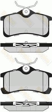 Brake engineering PA1615 Klocki hamulcowe, zestaw PA1615: Dobra cena w Polsce na 2407.PL - Kup Teraz!