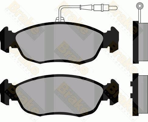 Brake engineering PA975 Klocki hamulcowe, zestaw PA975: Dobra cena w Polsce na 2407.PL - Kup Teraz!