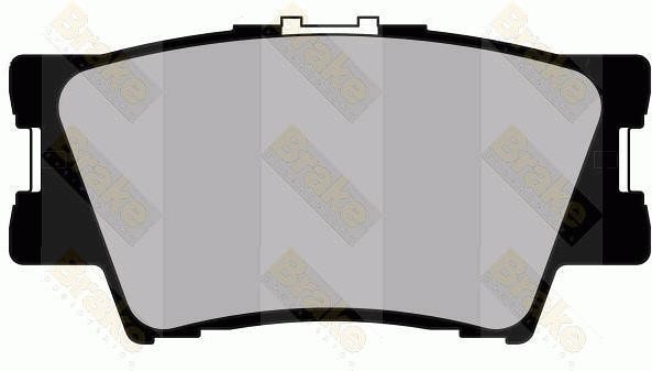 Brake engineering PA1748 Brake Pad Set, disc brake PA1748: Buy near me in Poland at 2407.PL - Good price!