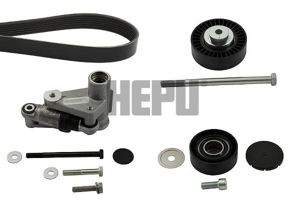 Hepu 20-1651 Drive belt kit 201651: Buy near me in Poland at 2407.PL - Good price!