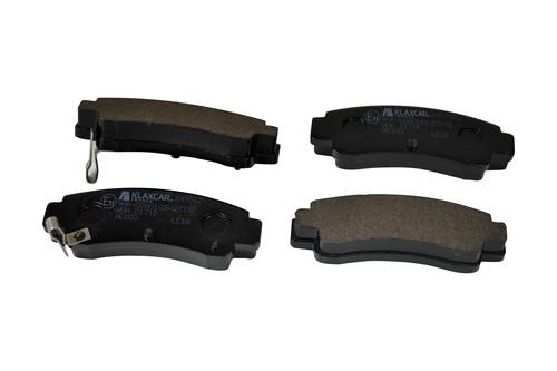 Klaxcar France 24931Z Rear disc brake pads, set 24931Z: Buy near me at 2407.PL in Poland at an Affordable price!