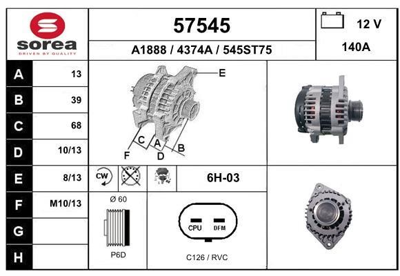 EAI 57545 Generator 57545: Kaufen Sie zu einem guten Preis in Polen bei 2407.PL!