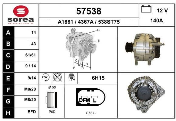EAI 57538 Generator 57538: Kaufen Sie zu einem guten Preis in Polen bei 2407.PL!