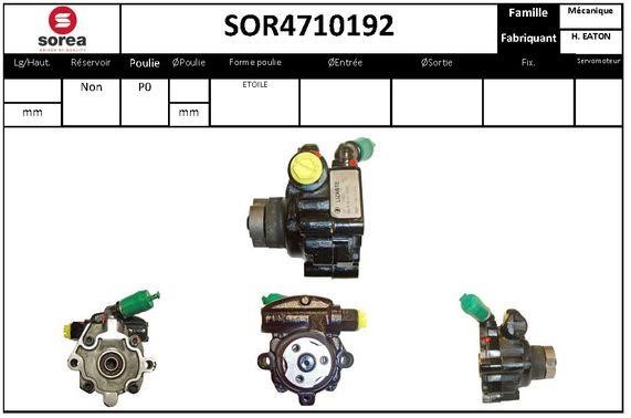 EAI SOR4710192 Pompa hydrauliczna, układ kierowniczy SOR4710192: Dobra cena w Polsce na 2407.PL - Kup Teraz!