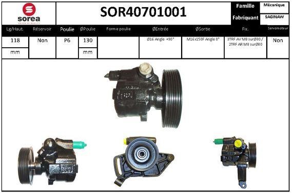 EAI SOR40701001 Pompa hydrauliczna, układ kierowniczy SOR40701001: Dobra cena w Polsce na 2407.PL - Kup Teraz!
