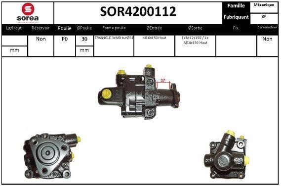 EAI SOR4200112 Pompa hydrauliczna, układ kierowniczy SOR4200112: Dobra cena w Polsce na 2407.PL - Kup Teraz!