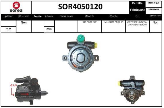 EAI SOR4050120 Hydraulic Pump, steering system SOR4050120: Buy near me in Poland at 2407.PL - Good price!