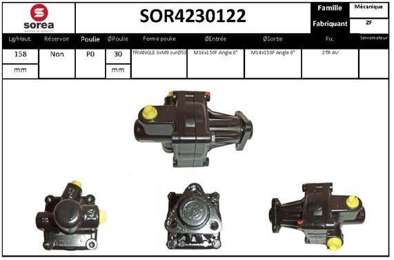 EAI SOR4230122 Насос гидроусилителя руля SOR4230122: Отличная цена - Купить в Польше на 2407.PL!