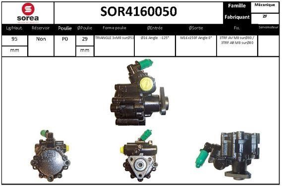 EAI SOR4160050 Hydraulic Pump, steering system SOR4160050: Buy near me in Poland at 2407.PL - Good price!