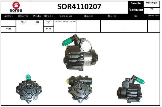 EAI SOR4110207 Hydraulic Pump, steering system SOR4110207: Buy near me in Poland at 2407.PL - Good price!