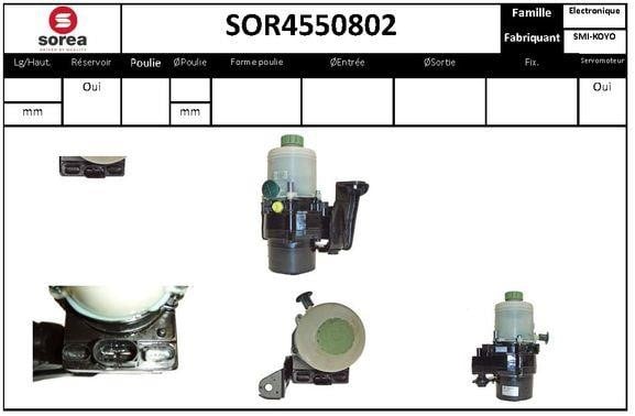 EAI SOR4550802 Pompa hydrauliczna, układ kierowniczy SOR4550802: Dobra cena w Polsce na 2407.PL - Kup Teraz!