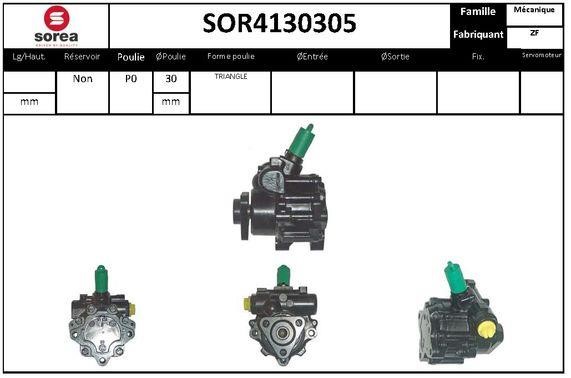 EAI SOR4130305 Hydraulic Pump, steering system SOR4130305: Buy near me at 2407.PL in Poland at an Affordable price!