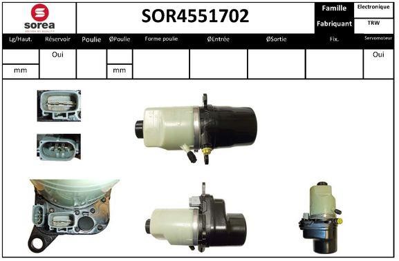 EAI SOR4551702 Pompa hydrauliczna, układ kierowniczy SOR4551702: Dobra cena w Polsce na 2407.PL - Kup Teraz!