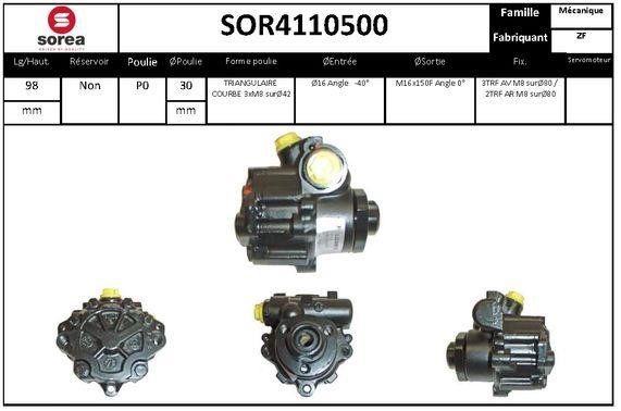 EAI SOR4110500 Насос гидроусилителя руля SOR4110500: Отличная цена - Купить в Польше на 2407.PL!
