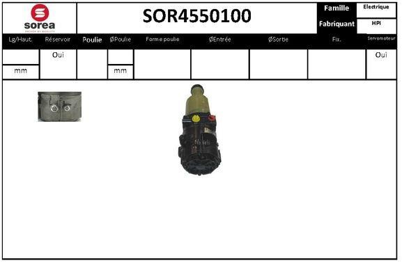 EAI SOR4550100 Hydraulic Pump, steering system SOR4550100: Buy near me at 2407.PL in Poland at an Affordable price!