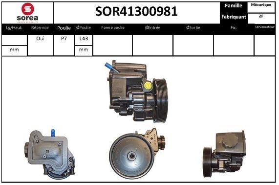 EAI SOR41300981 Hydraulic Pump, steering system SOR41300981: Buy near me in Poland at 2407.PL - Good price!
