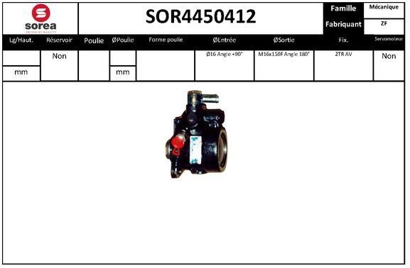 EAI SOR4450412 Насос гідропідсилювача керма SOR4450412: Приваблива ціна - Купити у Польщі на 2407.PL!