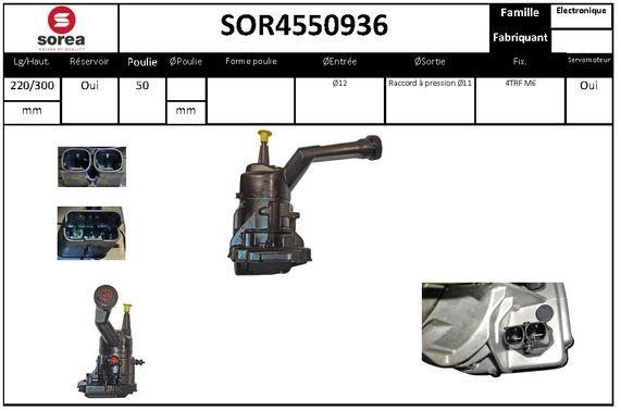 EAI SOR4550936 Hydraulic Pump, steering system SOR4550936: Buy near me in Poland at 2407.PL - Good price!