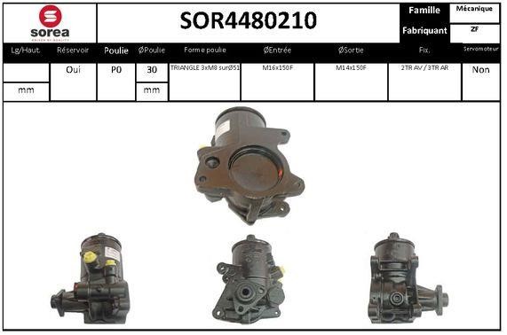 EAI SOR4480210 Hydraulic Pump, steering system SOR4480210: Buy near me in Poland at 2407.PL - Good price!