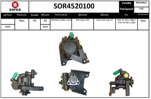 EAI SOR4520100 Hydraulic Pump, steering system SOR4520100: Buy near me in Poland at 2407.PL - Good price!