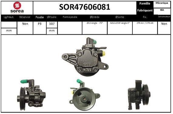 EAI SOR47606081 Hydraulic Pump, steering system SOR47606081: Buy near me in Poland at 2407.PL - Good price!