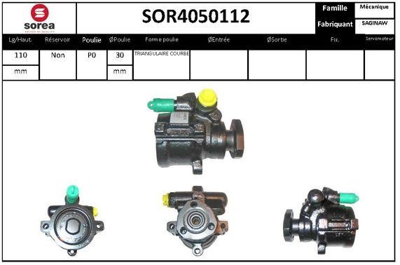 EAI SOR4050112 Hydraulic Pump, steering system SOR4050112: Buy near me at 2407.PL in Poland at an Affordable price!
