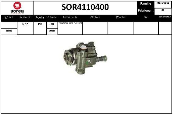 EAI SOR4110400 Насос гидроусилителя руля SOR4110400: Отличная цена - Купить в Польше на 2407.PL!