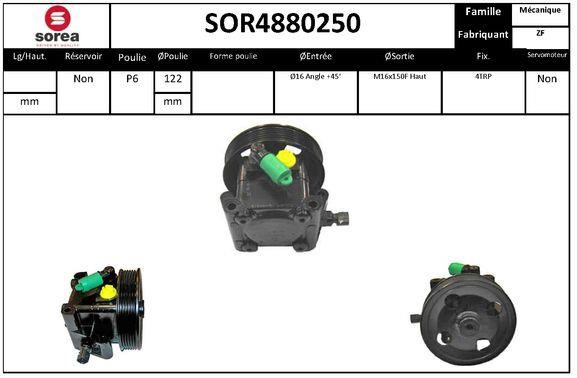 EAI SOR4880250 Hydraulic Pump, steering system SOR4880250: Buy near me in Poland at 2407.PL - Good price!