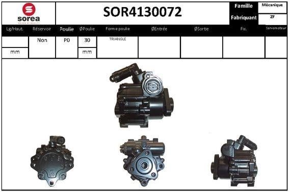 EAI SOR4130072 Hydraulic Pump, steering system SOR4130072: Buy near me in Poland at 2407.PL - Good price!