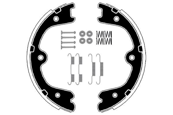 Raicam RA20791 Parking brake shoes RA20791: Buy near me in Poland at 2407.PL - Good price!