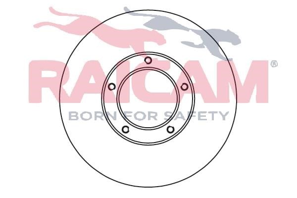 Raicam RD01072 Front brake disc ventilated RD01072: Buy near me in Poland at 2407.PL - Good price!