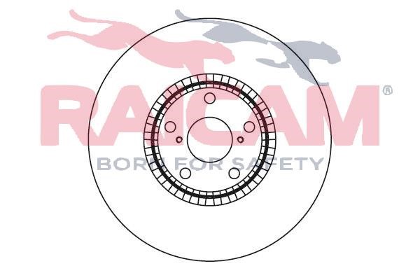 Raicam RD01084 Front brake disc ventilated RD01084: Buy near me at 2407.PL in Poland at an Affordable price!