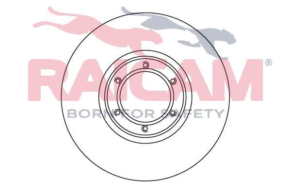 Raicam RD00654 Front brake disc ventilated RD00654: Buy near me in Poland at 2407.PL - Good price!