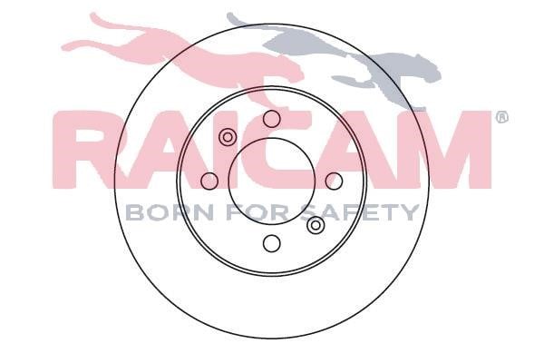 Raicam RD00726 Rear brake disc, non-ventilated RD00726: Buy near me at 2407.PL in Poland at an Affordable price!