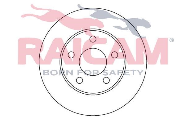 Raicam RD00596 Front brake disc ventilated RD00596: Buy near me in Poland at 2407.PL - Good price!