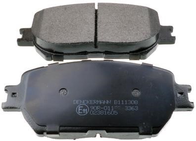 Denckermann B111308 Brake Pad Set, disc brake B111308: Buy near me in Poland at 2407.PL - Good price!