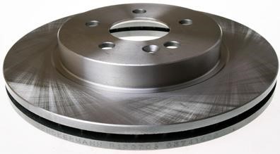 Denckermann B130708 Front brake disc ventilated B130708: Buy near me at 2407.PL in Poland at an Affordable price!